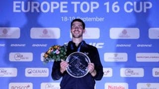 東京五輪銀メダリストのフランチスカが初優勝＜卓球・ヨーロッパトップ16＞