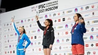 ナタリア・グロスマンがボルダリング新女王に輝く【クライミング世界選手権2021】