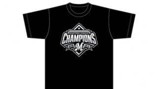 初回17得点でVのロッテ2軍、イースタン優勝グッズ発売　第2弾も9月25日から販売予定