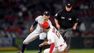 【MLB】大谷翔平、24個目の盗塁成功　際どい“電撃スライディング”に米興奮「稲光のショウ」