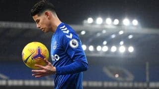 カタール移籍のハメス、エバートンに別れの言葉　「みんなの成功を願う」