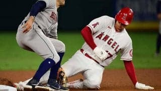 【MLB】大谷翔平、高速盗塁を真横から撮影　客席の声も入った臨場感に米熱狂「なんて軽快だ」