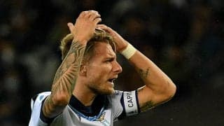 ローマとのダービーに向けて気合を入れるインモービレ「歯にナイフを挟んだようにプレーする」