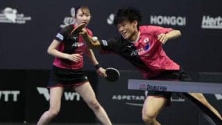 パリ世代 戸上隼輔・早田ひな 世界卓球銅メダルペアを下し決勝進出！【WTT スターコンテンダー ドーハ】