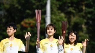聖火リレー史上初！ランナーは「はじめて出会う３人で1組」