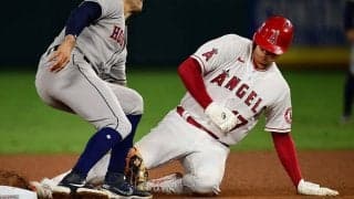 【MLB】大谷翔平の「超音速」盗塁に“MVP”コールの熱狂　今季24個目に米メディアも大興奮