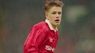 ユナイテッドが公開したベッカムの“29年前デビューショット”に本人も反応「とっても若い」