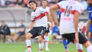 遠藤航、シュツットガルトの相棒に一目置かれる「改善できるところを見つけ、見習っていきたい」