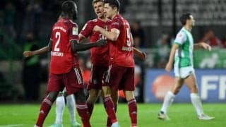 パヴァール退場も10人バイエルンがフュルトに快勝で5連勝《ブンデスリーガ》