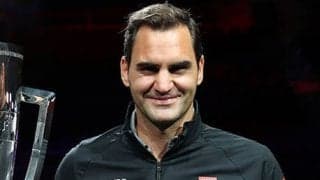 フェデラーがレーバー杯会場に