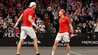 フェデラー来場！世界選抜がダブルス勝利で希望をつなぐ［レーバー・カップ］