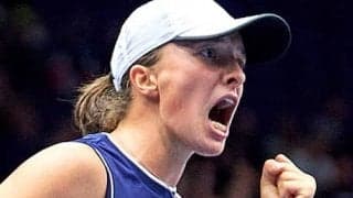 シフィオンテク 快勝で4強