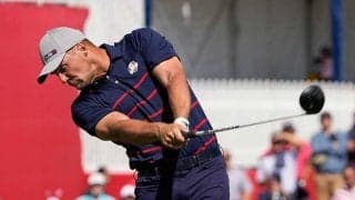 デシャンボー、池越え417yドライバー　1人だけ規格外の比較画像に米呆然「化け物だ！」