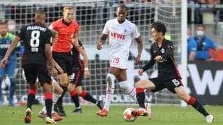 鎌田途中出場のフランクフルト、ケルンにドローで未勝利続く《ブンデスリーガ》