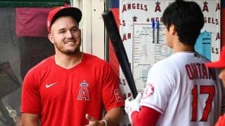【MLB】トラウトがHR王争いの大谷翔平へ“金言”「我慢強く、アプローチを変えてはいけない」