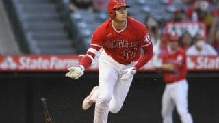 【MLB】大谷翔平、2打席連続三塁打で3打点と大活躍　試合前にはチームのMVPと最優秀投手を受賞