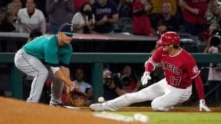 【MLB】「吠えるオオタニ」　大谷翔平、四球攻めからの“雄叫び”三塁打に米ファンも歓喜