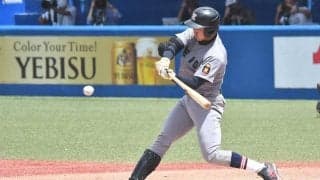【大学野球】控えの層も厚い慶大　代打・北村が9回2死から値千金の同点弾「最高の当たり」