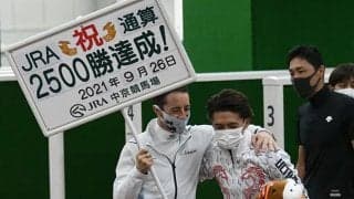 JRA通算2500勝の福永祐一騎手「北橋先生と瀬戸口先生のお二方が…」