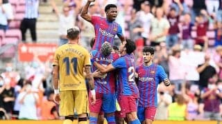 322日ぶりにピッチに立ったアンス・ファティが復帰弾！ホームで3発のバルセロナが4試合ぶりの白星《ラ・リーガ》