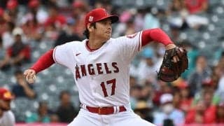 【MLB】マウンド飛び跳ね「オリャー！」　大谷翔平“雄叫び”の今季150奪三振に本拠地拍手喝采