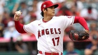 【MLB】大谷翔平、10勝目ならず　103年ぶり偉業はお預け、7回10奪三振1失点と好投も