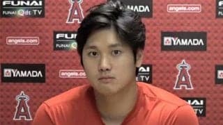 【MLB】大谷翔平、怒りのバット叩きつけは「ゼロで抑えたかった」　7回1失点も10勝目ならず