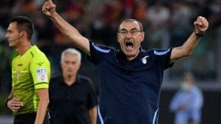 「ダービーは疲れる」打ち合い制したラツィオのサッリ監督が勝利を喜ぶ「信じられない満足感」