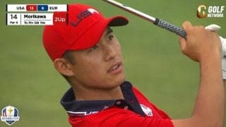 【ライダーカップ20】モリカワがホヴランドと引き分け　米国選抜の勝利が決定した瞬間　最終日ハイライト