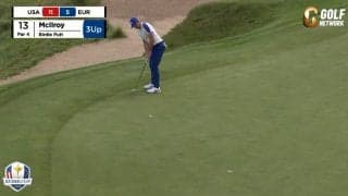 【動画】マキロイが意地を見せる　3＆2でシャウフェレを撃破　ライダーカップ最終日