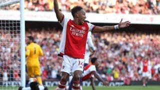 レジェンドのオマージュ?!　本人の目の前でオーバメヤンがあのゴールパフォーマンスを披露