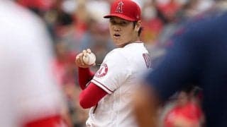 【MLB】「調子いい時にやるやつきた」　大谷翔平、マウンド上での仕草が「かわいい」