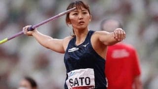 やり投げ佐藤友佳、激重80kgメディシンボールに顔ゆがむ　ファン驚愕「腰やりそう」