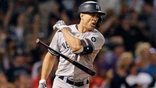 【MLB】怪力スタントンが同僚を破壊？　豪快弾→生還後にヘルメットをポンで体調不良に