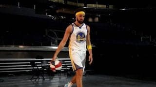 ウォリアーズ指揮官が初練習を終えたトンプソンを称賛「見ていて本当に楽しかった」