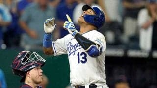 【MLB】大谷翔平に2本差　ペレスのビジョン直撃47号に米ファン興奮「駐車場まで打ったか？」