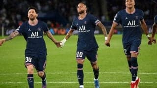 「最強！」PSGが誇る“MNM”トリオたちの半裸ショットに大反響「役者が勢揃い」