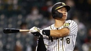 阪神・佐藤輝、野手ワーストの54打席連続無安打　スタメン外れ、代打で登場も左飛