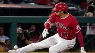 【MLB】大谷翔平、史上6人目の45発＆25盗塁を達成　二盗で15年ぶり快挙、100得点にも到達