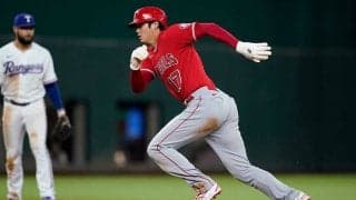 【MLB】大谷翔平、かき回してイチロー以来の記録達成　快足シーンに米熱狂「Shohei、最高！」