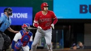 【MLB】大谷翔平、一塁内野安打＆右前打で3戦ぶりマルチ　史上6人目の45発＆25盗塁も記録