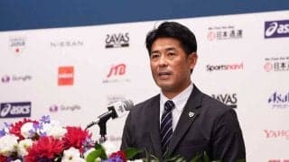 侍ジャパン稲葉篤紀監督が退任会見　「全ての皆さんに感謝」東京五輪で金メダル