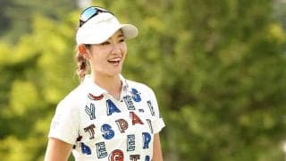 V2狙う原英莉花、同組・渋野日向子と仲良く4位発進　「強い気持ちで戦っています」