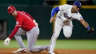 【MLB】大谷翔平にグラブ破壊された二塁手　敵ベンチ騒然シーンに実況驚き「ここ通ったの？」
