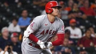 【MLB】大谷翔平、“弾丸”適時三塁打で先取点　8三塁打はリーグ単独トップ、100打点に王手
