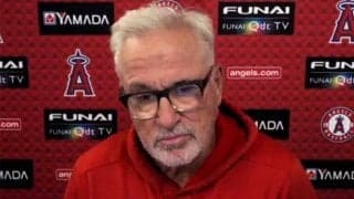 【MLB】大谷翔平は「確実に良くなっている」　マドン監督、112m左飛に復活太鼓判