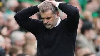 ポステコグルー、古橋亨梧の復帰実らずの4失点大敗に「我々の誰もが落胆」