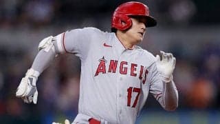 【MLB】大谷翔平が「速いこと忘れるな」　“弾丸”先制三塁打に米メディア衝撃「尋常じゃない」