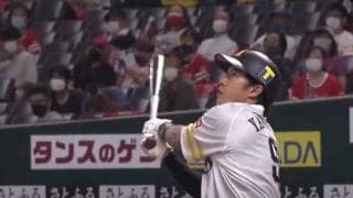 ギータの怪力が生んだ「実写版、通天閣打法」　漫画を超えた？驚愕の大フライ