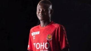 J3福島がナイジェリア人FWサイモンの加入を発表「クラブのために大きなことを成し遂げたい」